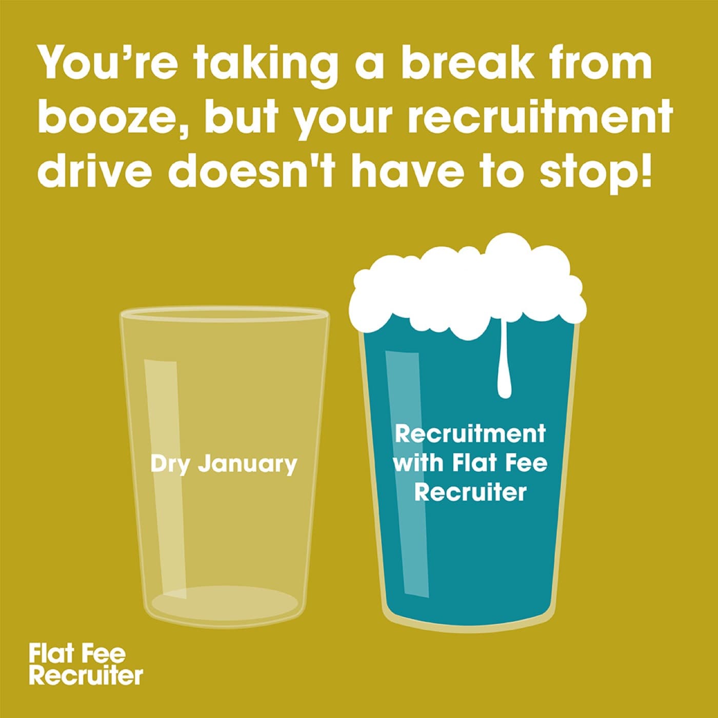 Dry January campaign — Day 1